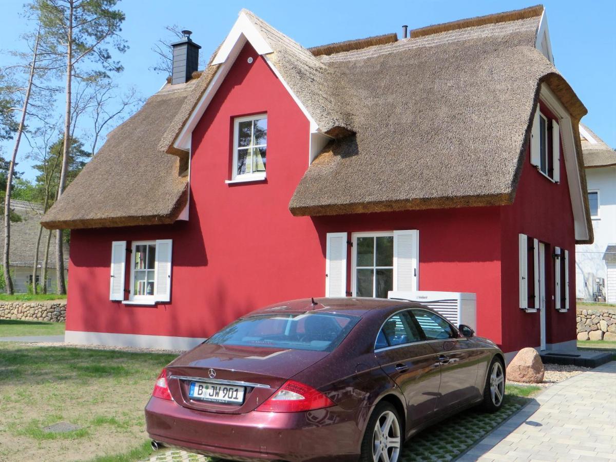 Reetdachhaus Am Haff Mit Sauna, Terrasse, Wlan Zirchow 외부 사진